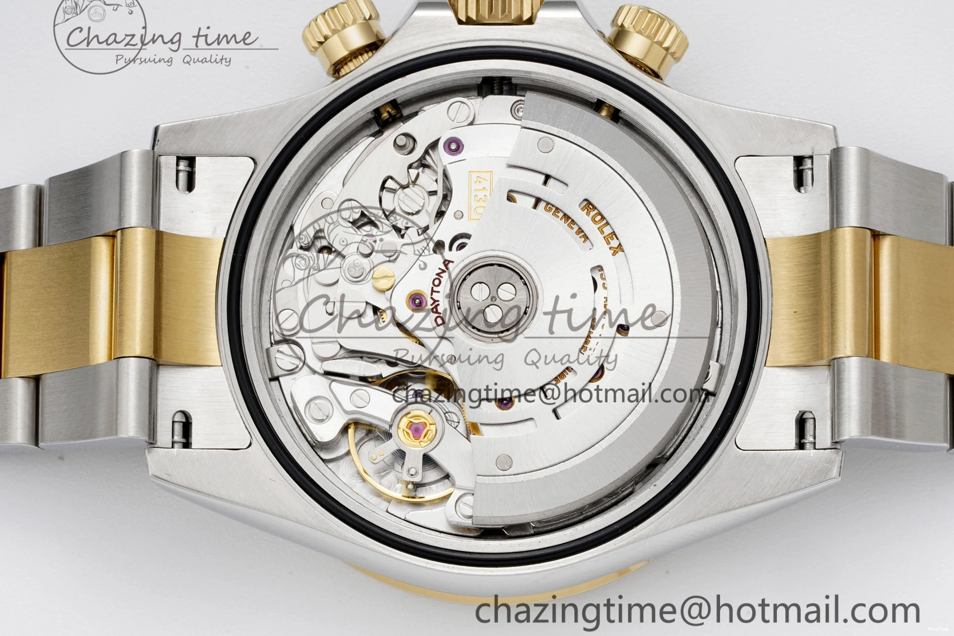 MiroTime 0502 Daytona 116503 Clean 1:1 Best Edition Black Dial on SS YG Bracelet SA4130 V SmartChoice 2084